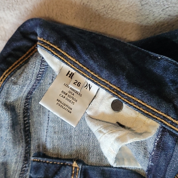 Hudson Blue Collin Flap Pocket Straight / Skinny Jeans - Picture 6 of 7